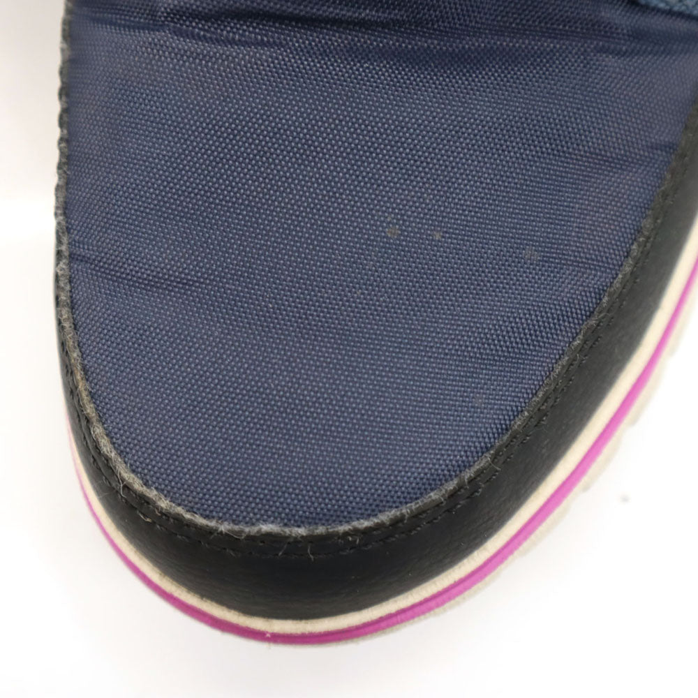 SOREL ソレル COZY CARNIVAL ブーツ 24.0cm ネイビー 箱付き レディース