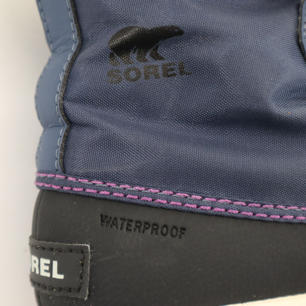 SOREL ソレル COZY CARNIVAL ブーツ 24.0cm ネイビー 箱付き レディース