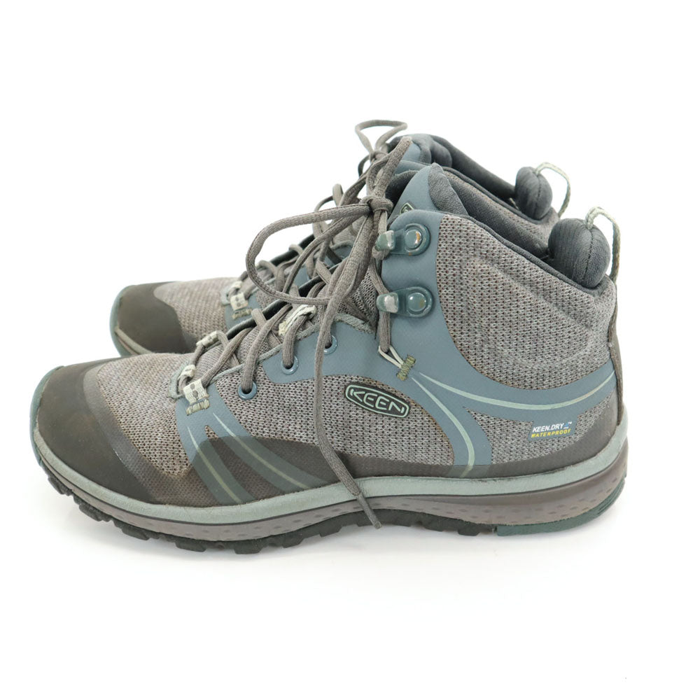 KEEN キーン 1019875 テラドーラ ハイキング スニーカー 24 グレー シューズ 箱付き レディース