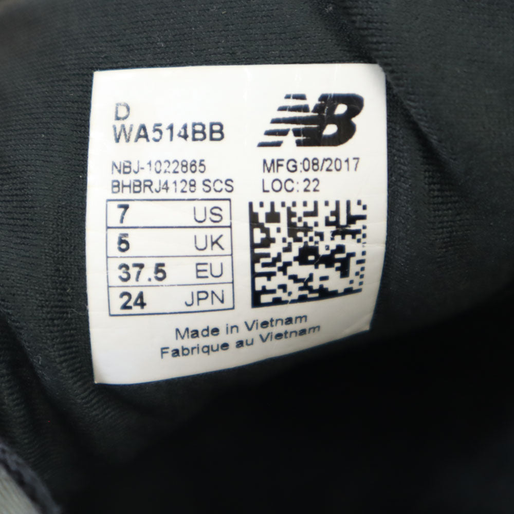 ニューバランス スニーカー 24 黒 NEW BALANCE レディース