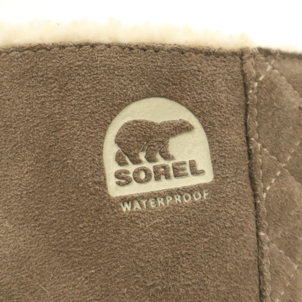 SOREL ソレル グレイシー ブーツ 22.5cm ブラウン レディース