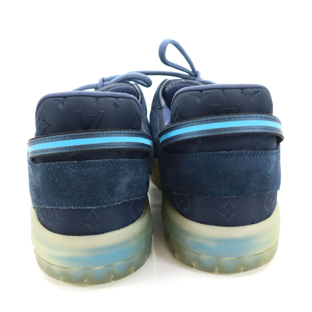 LOUIS VUITTON ルイヴィトン イタリア製 アビューライン スニーカー 8 ネイビー メンズ