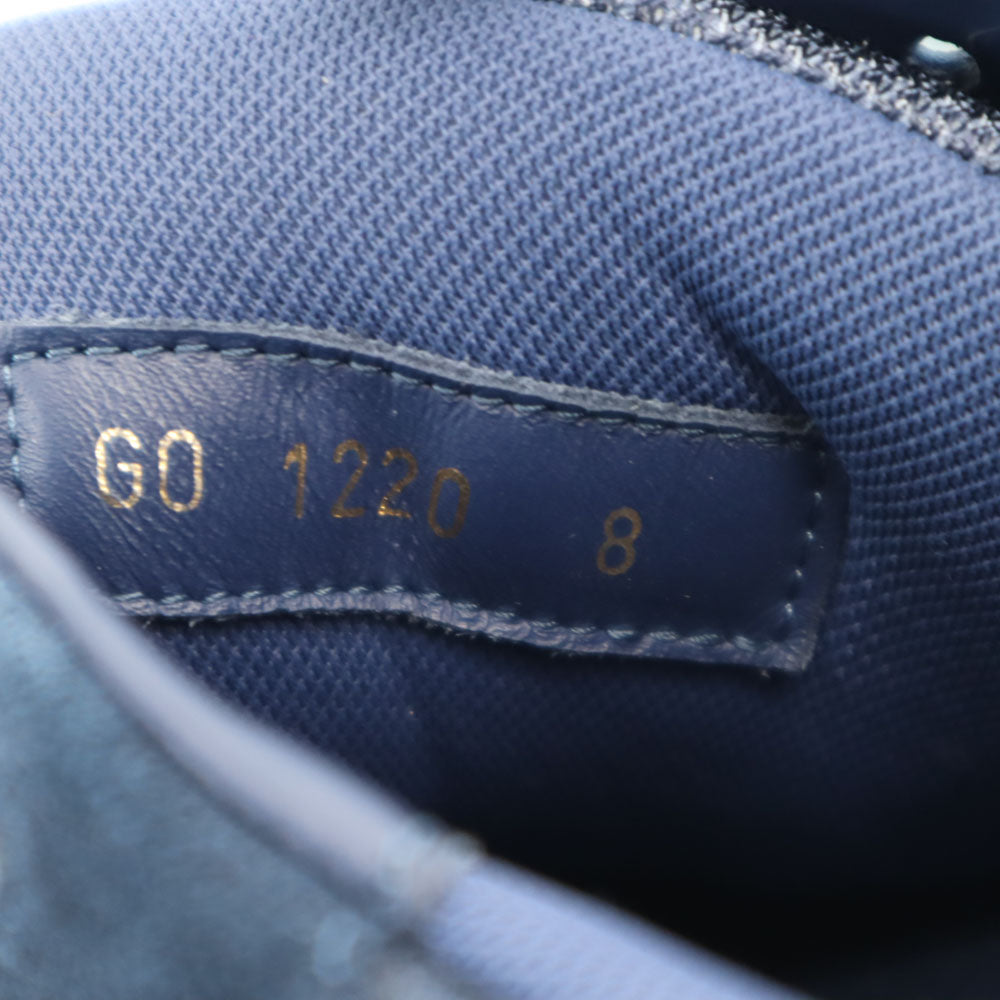 LOUIS VUITTON ルイヴィトン イタリア製 アビューライン スニーカー 8 ネイビー メンズ