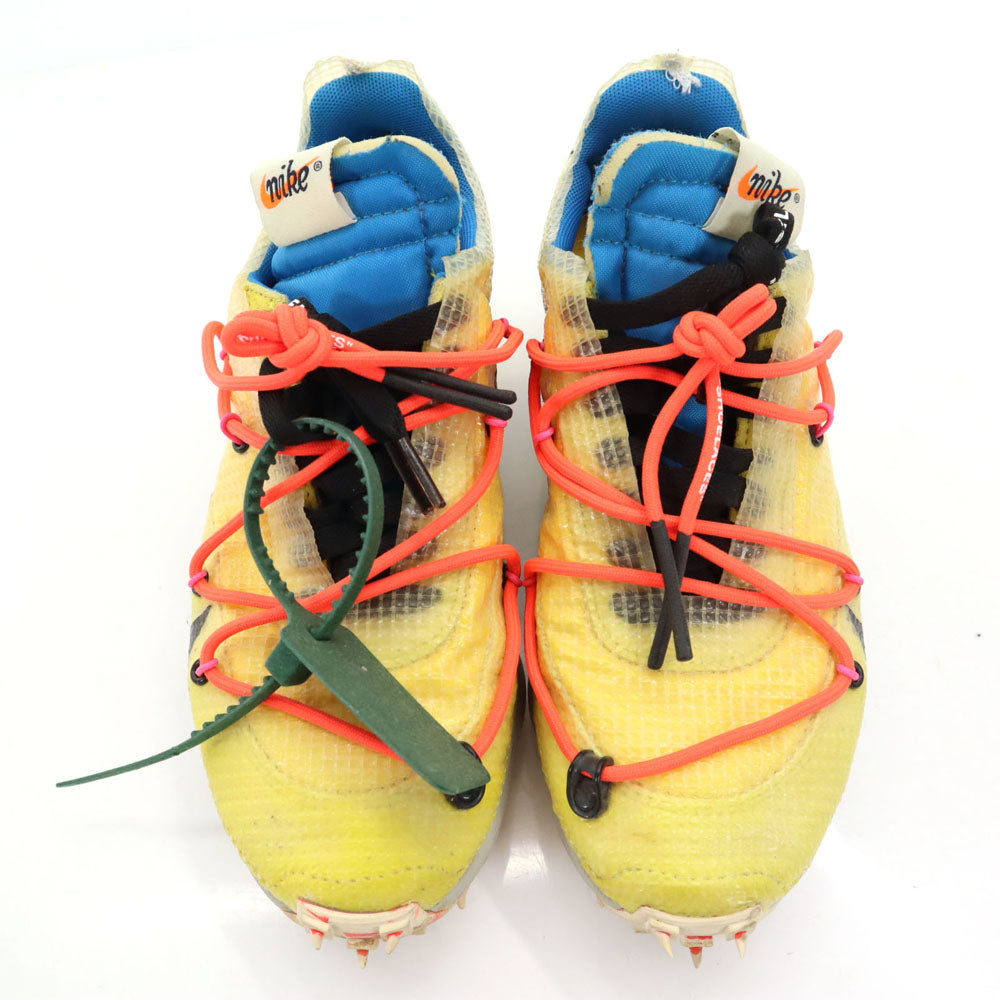 NIKE ナイキ 19AW OFF-WHITE オフホワイト コラボ ヴェイパーストリート スニーカー 24 イエロー CD8178-700 レディース