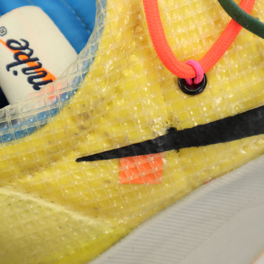 NIKE ナイキ 19AW OFF-WHITE オフホワイト コラボ ヴェイパーストリート スニーカー 24 イエロー CD8178-700 レディース