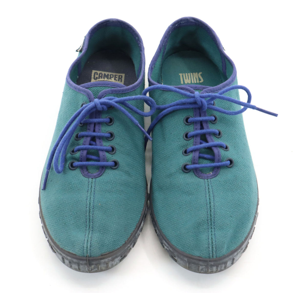 CAMPER カンペール ローカット スニーカー 40 ターコイズブルー メンズ