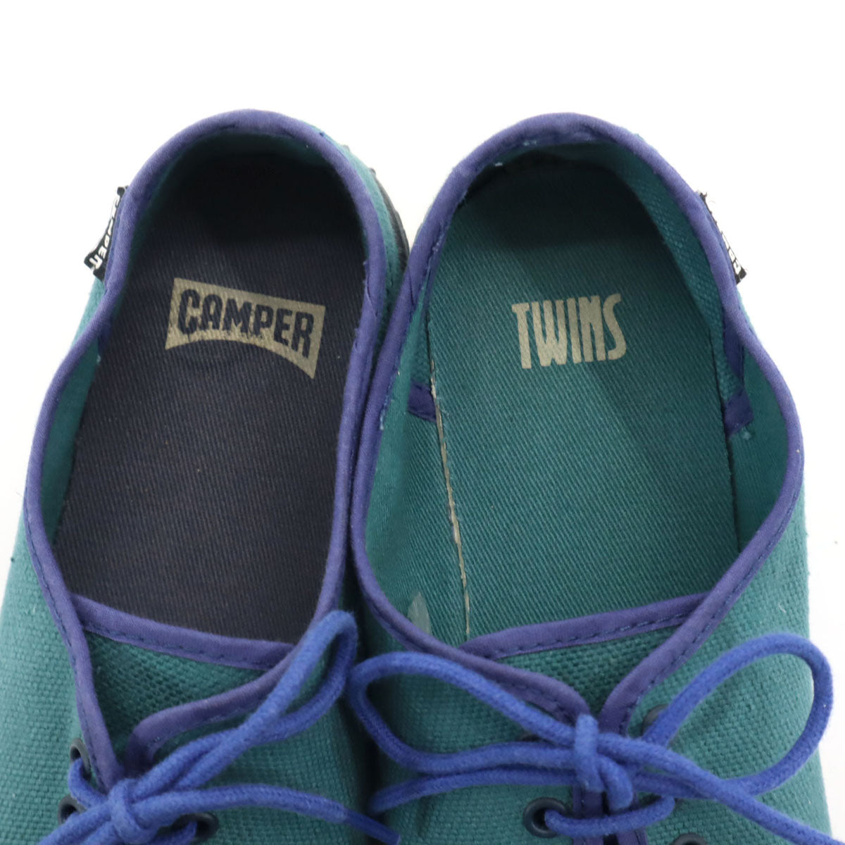 CAMPER カンペール ローカット スニーカー 40 ターコイズブルー メンズ