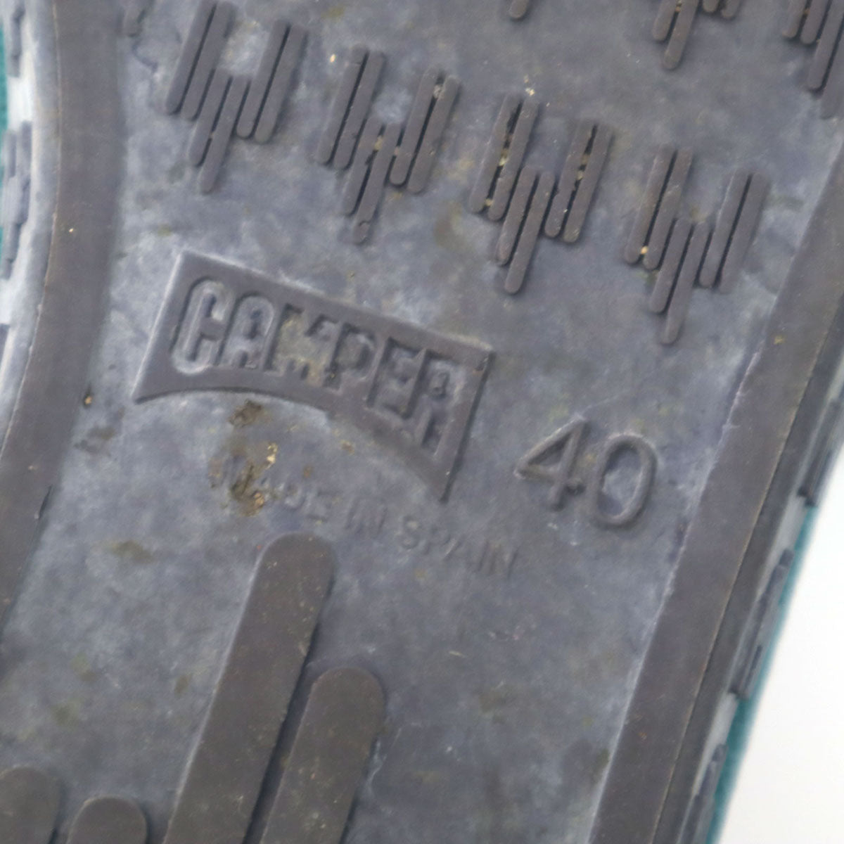 CAMPER カンペール ローカット スニーカー 40 ターコイズブルー メンズ