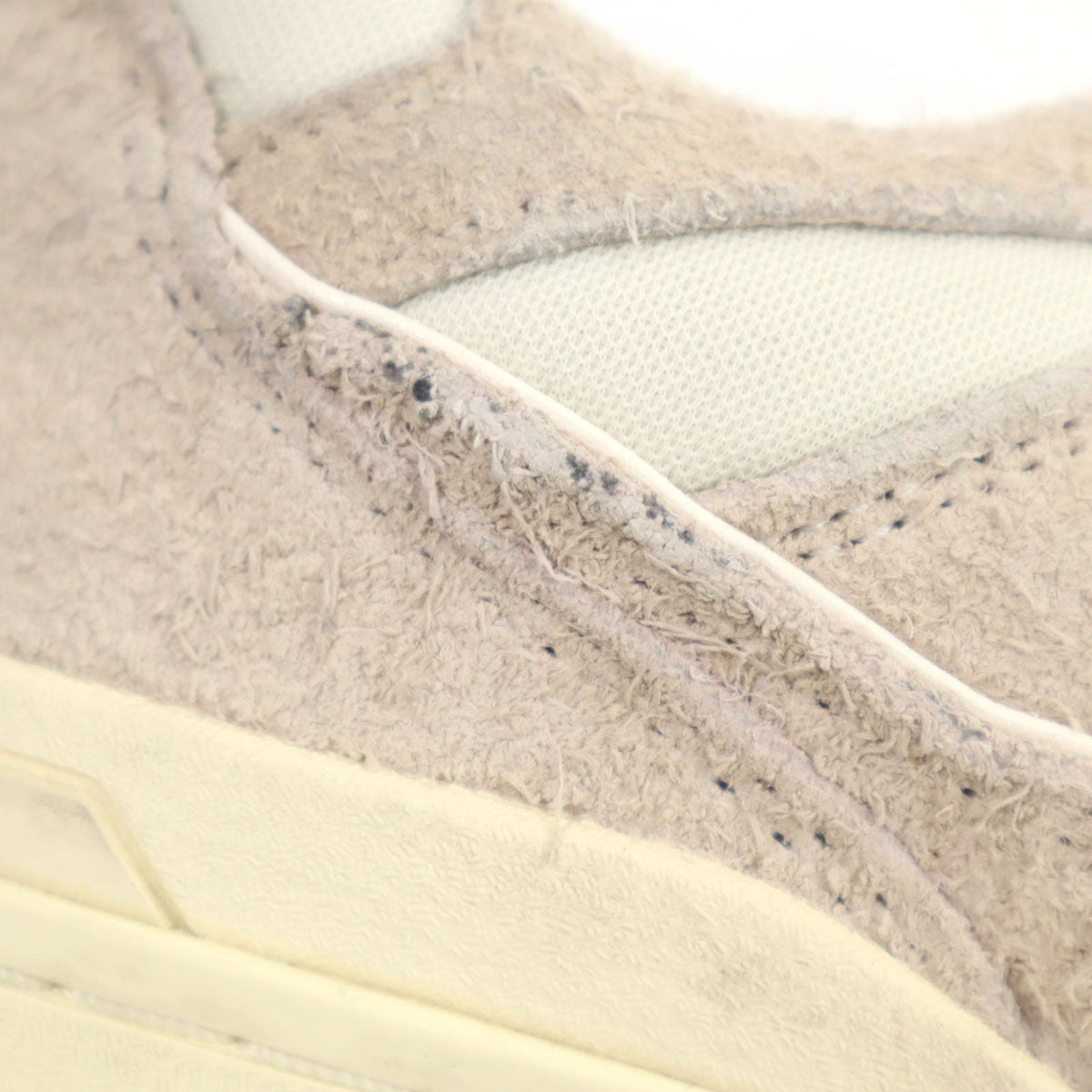 NEW BALANCE ニューバランス x AIME LEON DORE BB550AC1 エイメレオンドレ コラボ スニーカー 30 ベージュ シューレース付き メンズ