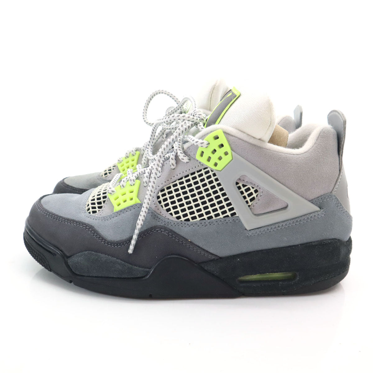 NIKE ナイキ JORDAN4 RETRO SE スニーカー 26.5 ネオンカラー CT5342-007 箱付き メンズ