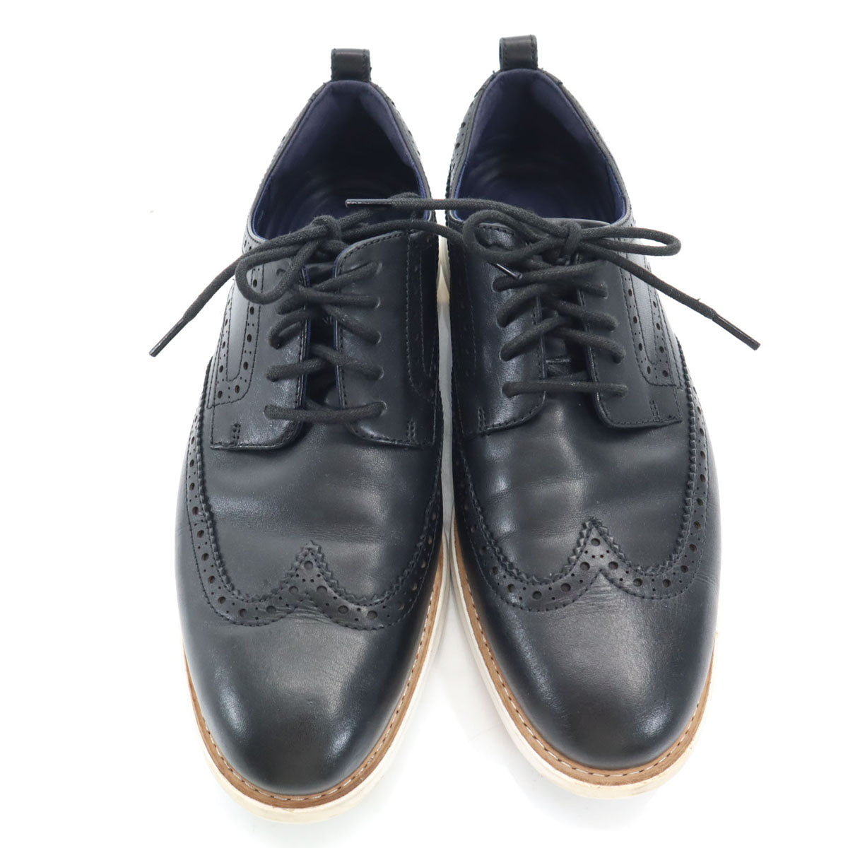 COLE HAAN コールハーン グランドエボリューション ショートウィング ビジネスシューズ 10 1/2 ブラック メンズ