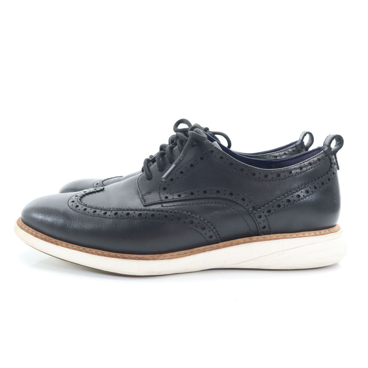 COLE HAAN コールハーン グランドエボリューション ショートウィング ビジネスシューズ 10 1/2 ブラック メンズ