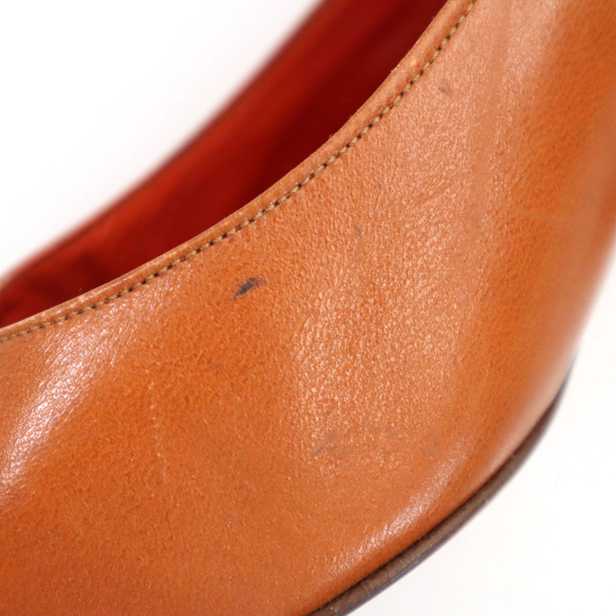 BALLY バリー オープントゥ パンプス 31/2 キャメル レディース