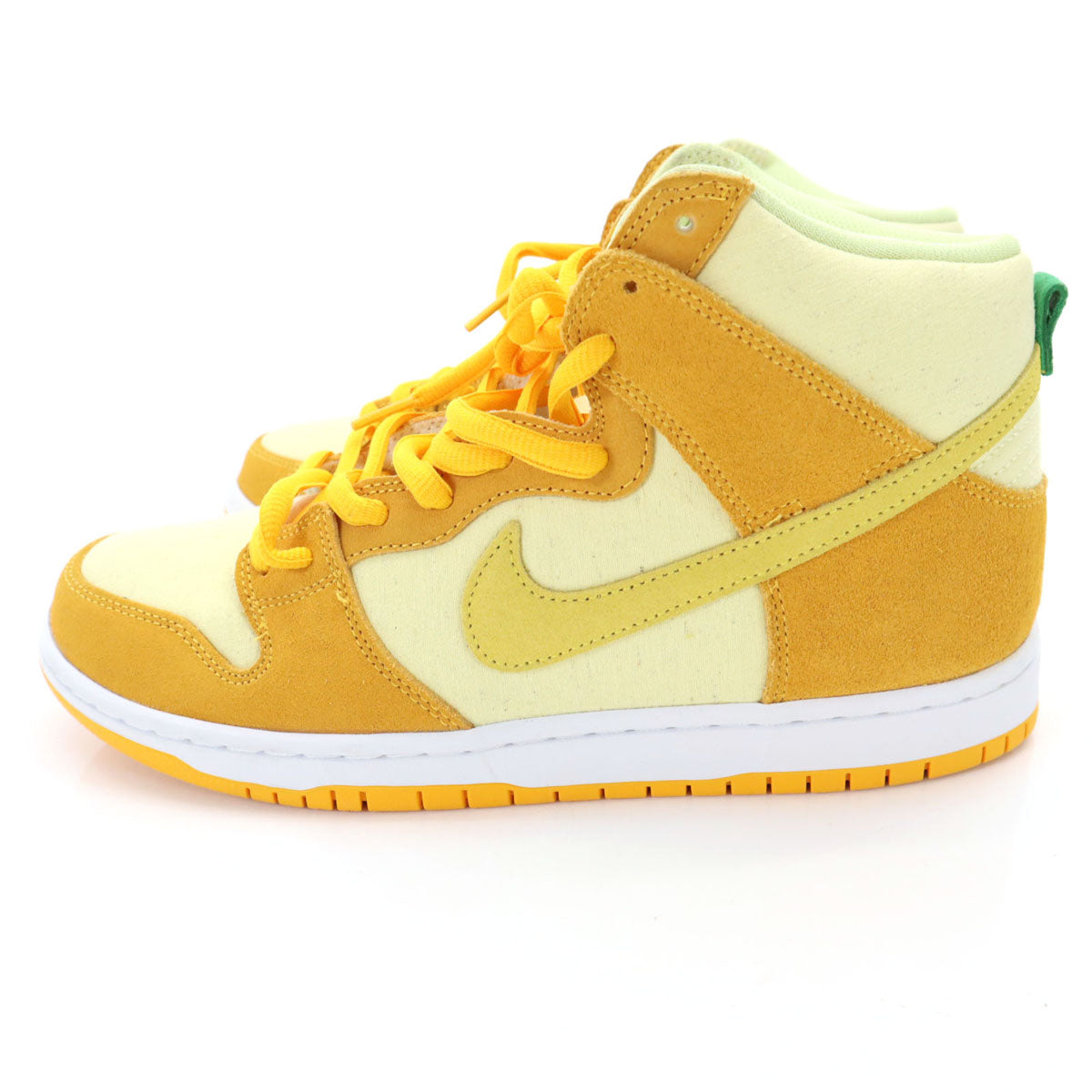 NIKE SB ナイキエスビー DUNK HIGH PRO ハイカット スニーカー US 9.5 イエロー系 タグ付 DM0808-700 パイナップル メンズ