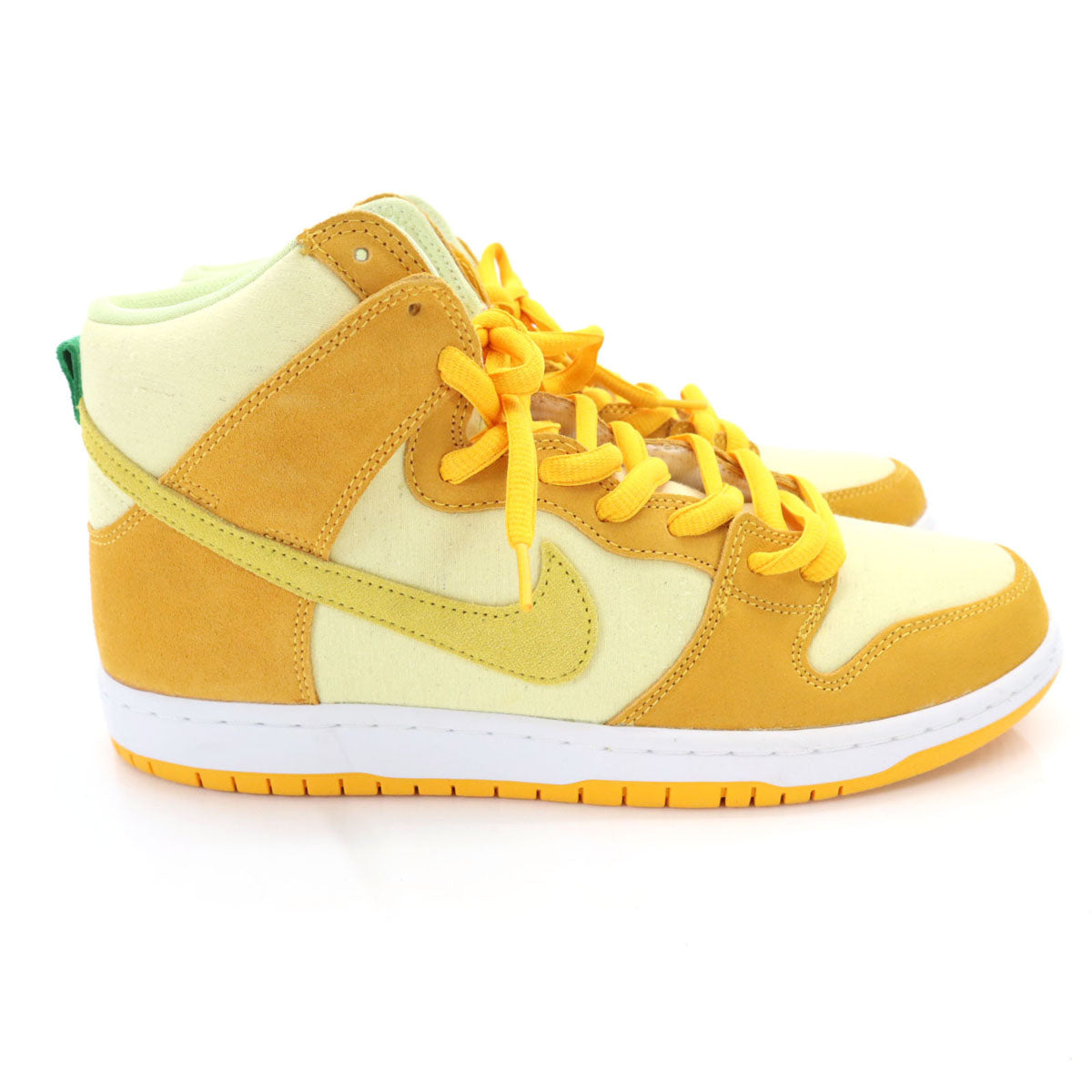 NIKE SB ナイキエスビー DUNK HIGH PRO ハイカット スニーカー US 9.5 イエロー系 タグ付 DM0808-700 パイナップル メンズ