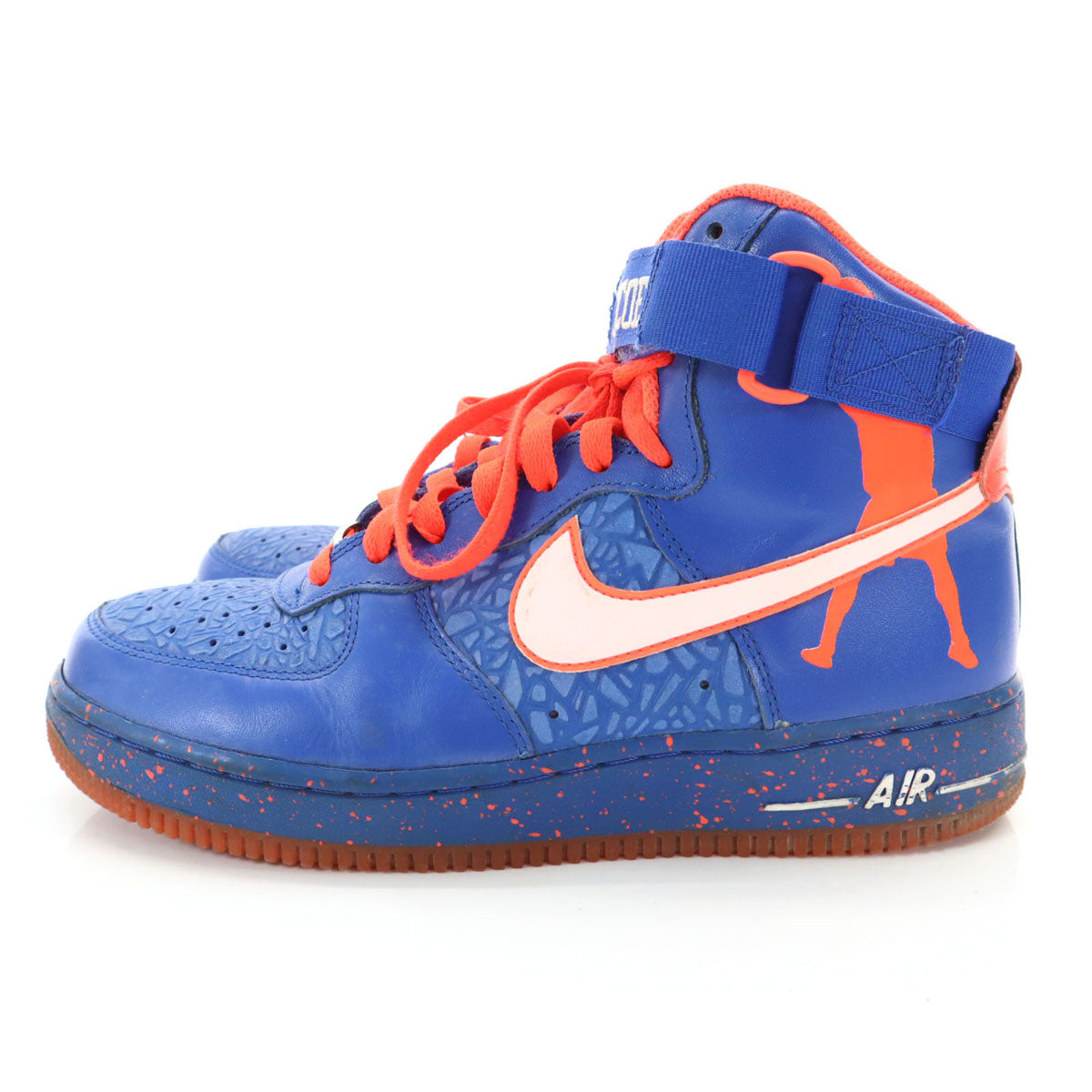 NIKE ナイキ Air Force 1 エアフォースワン HI CMFT PRM RW QS ハイカットコンフォート スニーカー US 8.5 ブルー系 624185-400 メンズ