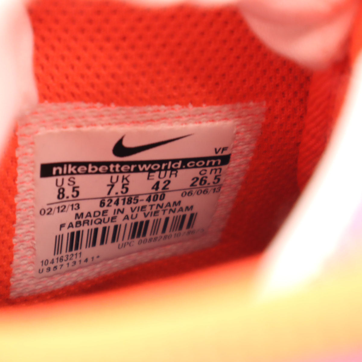 NIKE ナイキ Air Force 1 エアフォースワン HI CMFT PRM RW QS ハイカットコンフォート スニーカー US 8.5 ブルー系 624185-400 メンズ