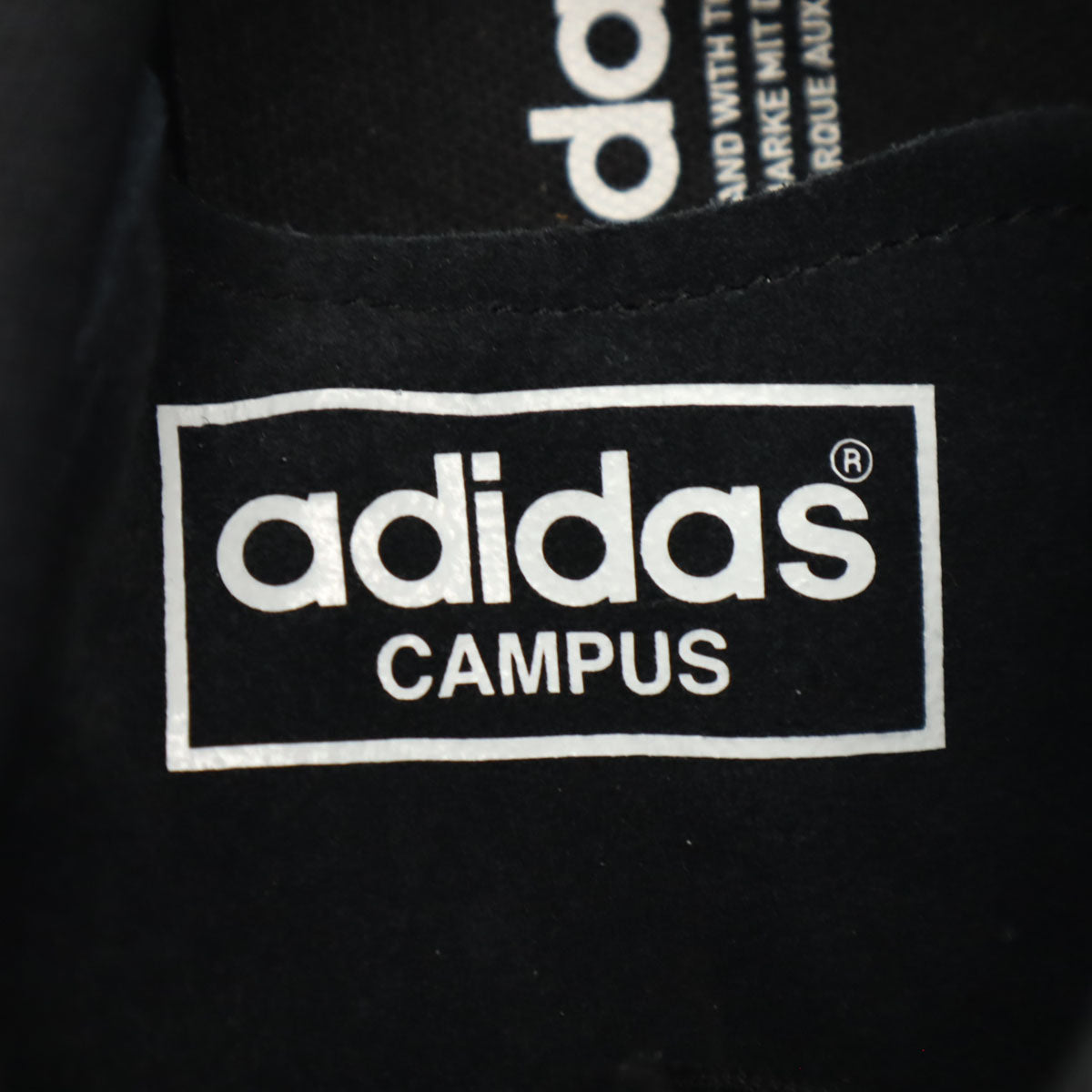 adidas アディダス CAMPUS スニーカー US 14 ブラック タグ付 メンズ