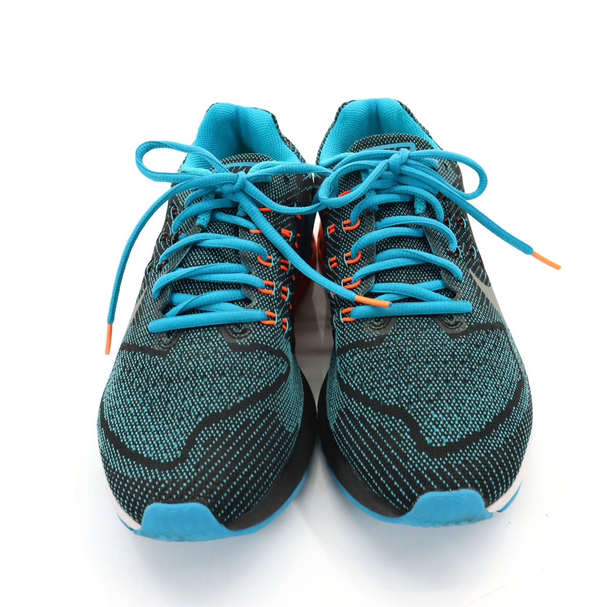 NIKE ナイキ エア ズーム ストラクチャー ランニング スニーカー 26.5 水色 683731-402 メンズ