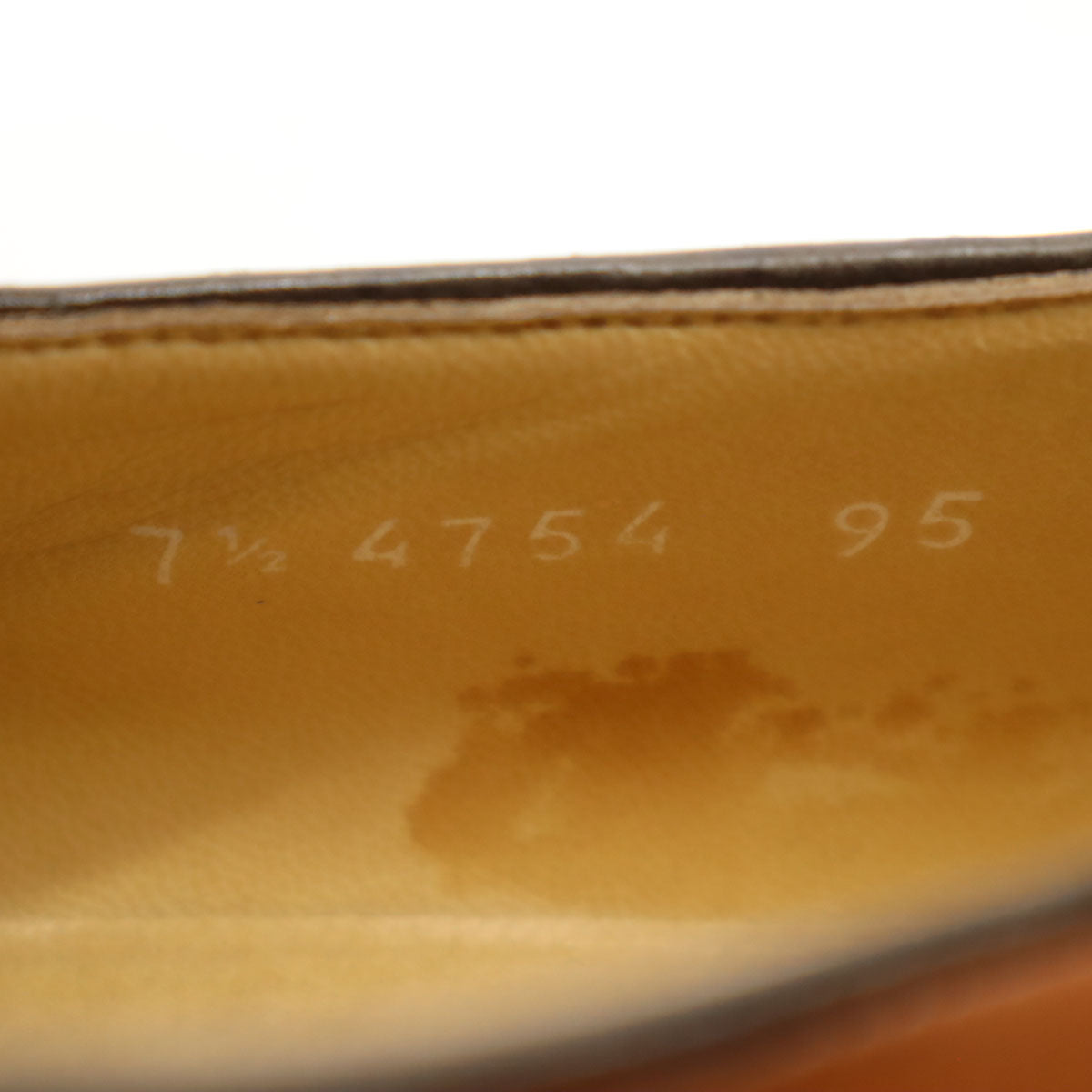 MORESCHI モレスキー イタリア製 ビジネスシューズ 71/2 キャメル モンクストラップ メンズ