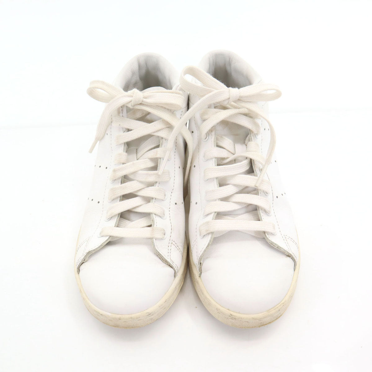 adidas Originals アディダスオリジナルス スタンスミス ミッドカット スニーカー 23.5 白 HYKE ハイク コラボ レディース