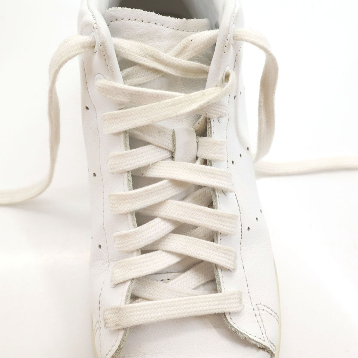 adidas Originals アディダスオリジナルス スタンスミス ミッドカット スニーカー 23.5 白 HYKE ハイク コラボ レディース