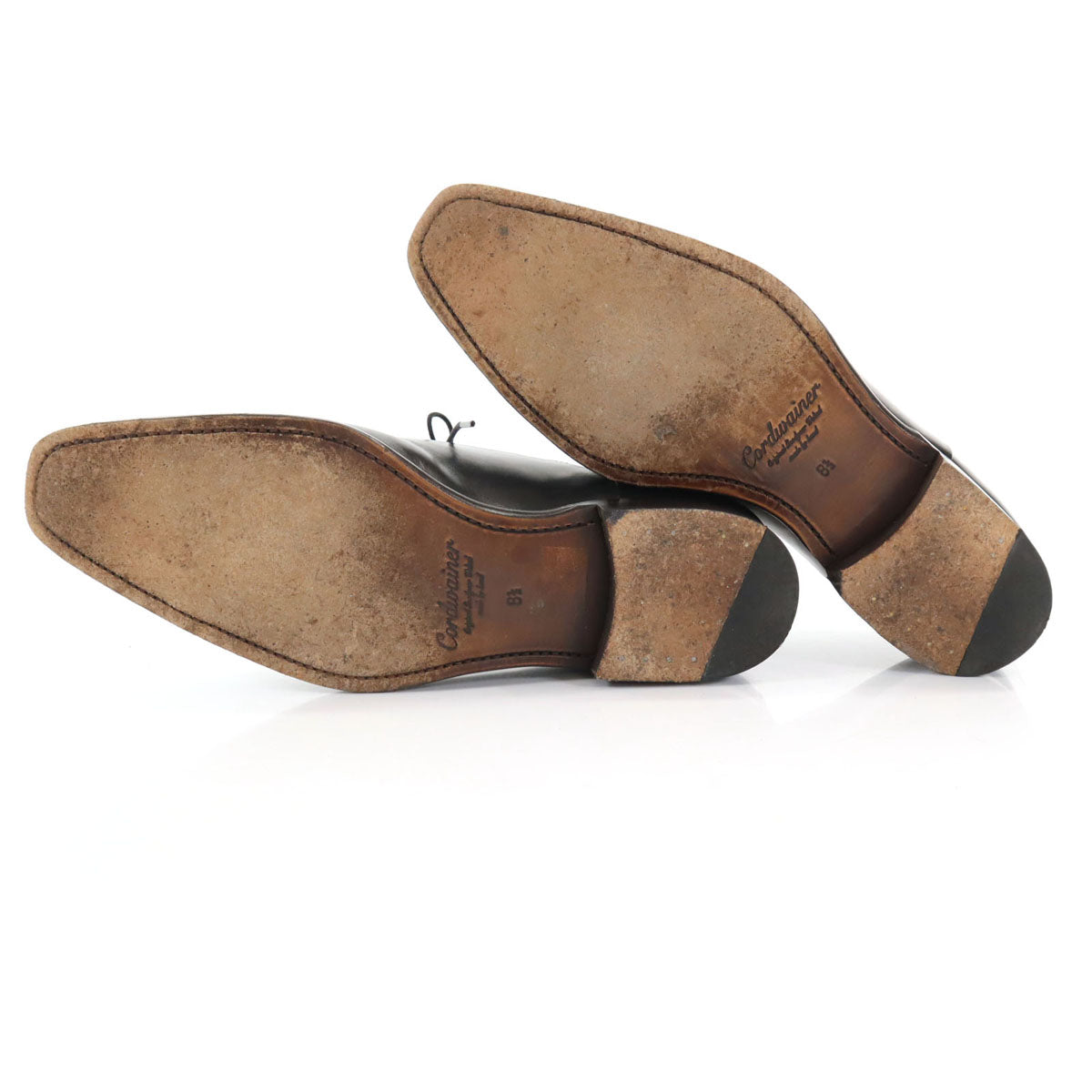 Cardwainer コードウェイナー スペイン製 ASIER レザーシューズ 8 1/2 ブラック アシエル WBW0078A ビジネスシューズ メンズ