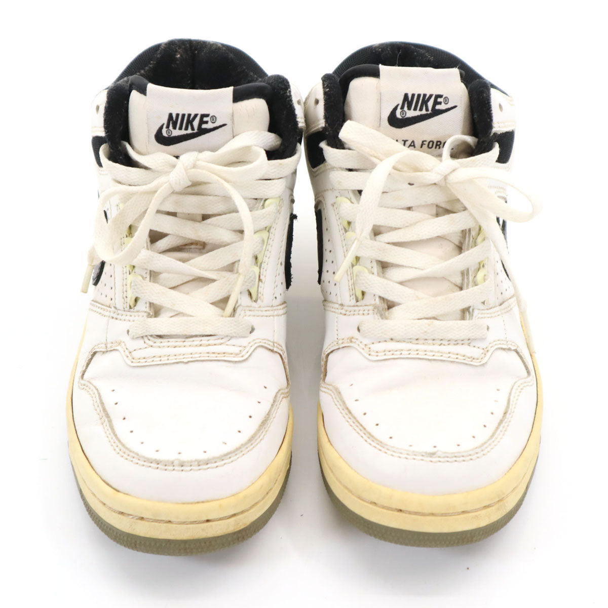 NIKE ナイキ DELTA FORCE スニーカー 24cm ホワイト デルタフォース ハイカット シューズ レディース