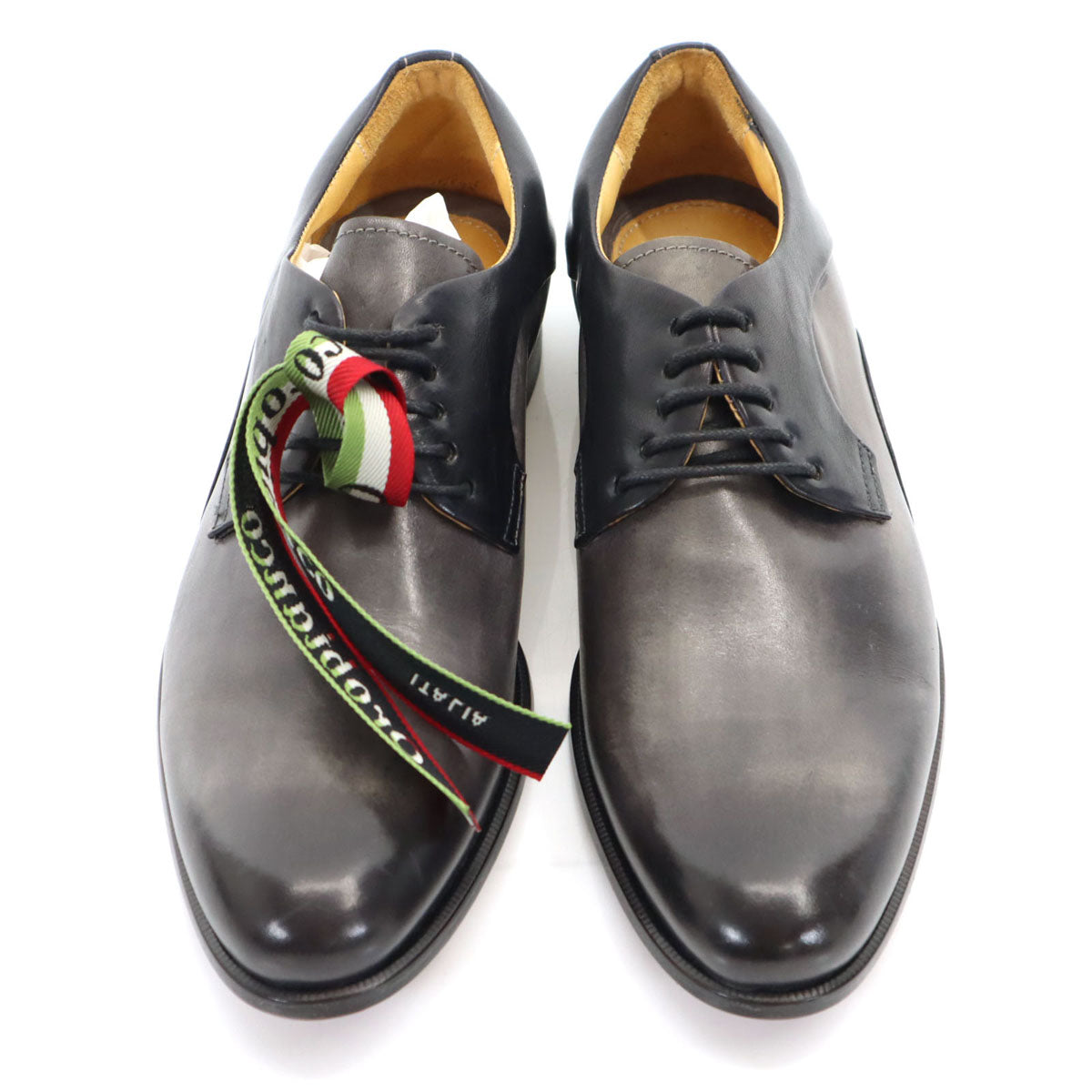 Orobianco オロビアンコ イタリア製 レザーシューズ 40 ブラック メンズ