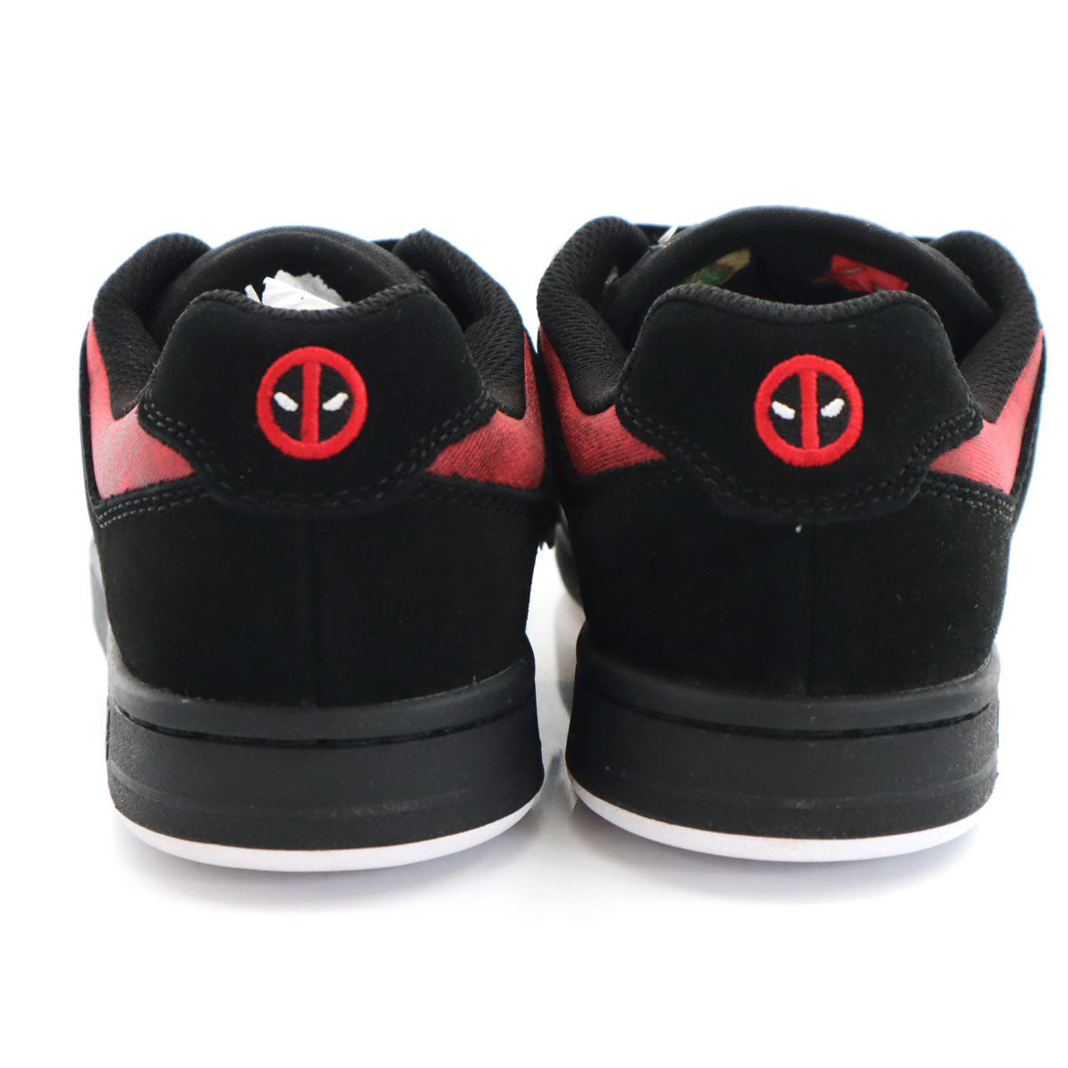 未使用 DC SHOES ディーシーシューズ スニーカー UK4.5 レッド MARVEL マーベル コラボ レディース