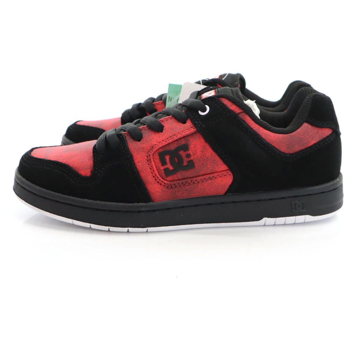 未使用 DC SHOES ディーシーシューズ スニーカー UK4.5 レッド MARVEL マーベル コラボ レディース