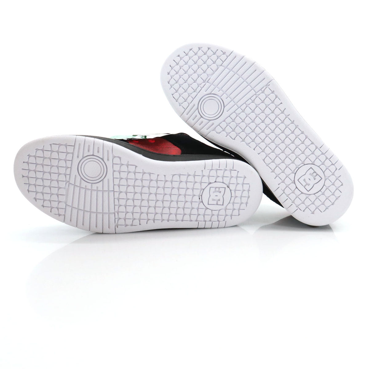 未使用 DC SHOES ディーシーシューズ スニーカー UK4.5 レッド MARVEL マーベル コラボ レディース