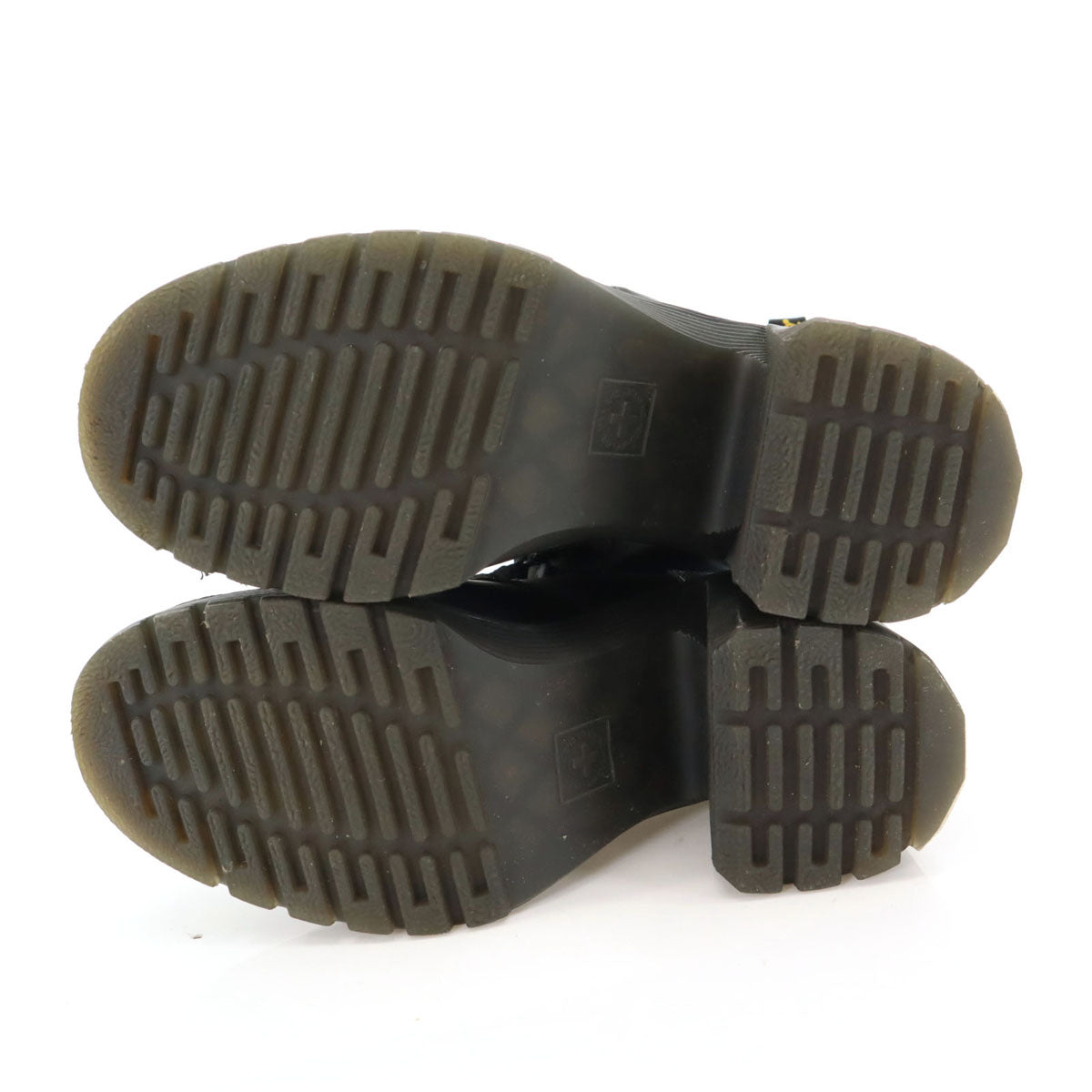 Dr.Martens ドクターマーチン 8 タイ チャンキーヒール ブーツ UK5 ブラック レザー レースアップ レディース