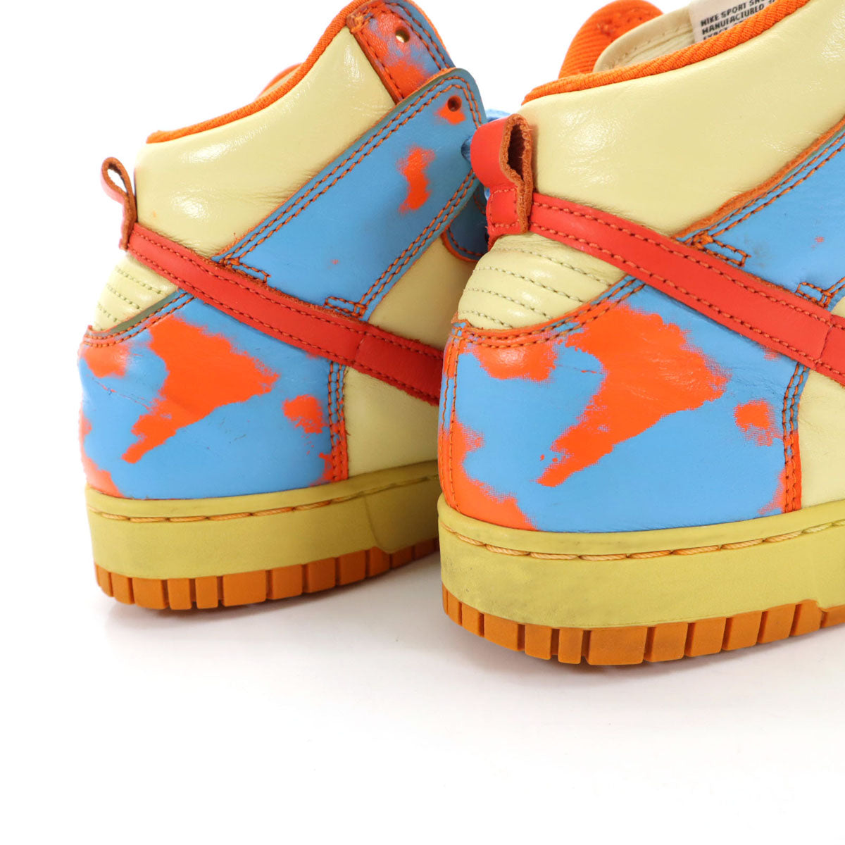 NIKE ナイキ ダンクハイ スニーカー 24 オレンジ系 DD9404-800 ユニセックス メンズ