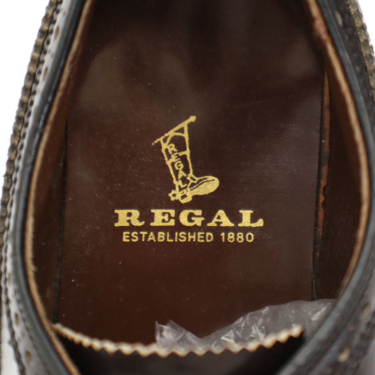 REGAL リーガル ウイングチップ ビジネスシューズ 251/2EE ブラウン メンズ