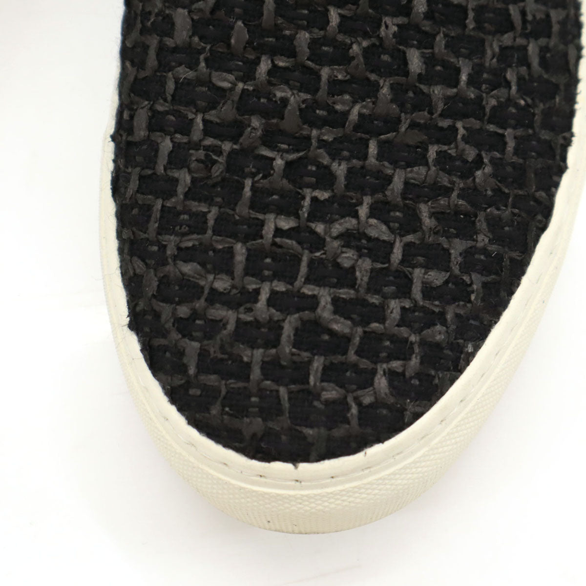 DIEMME ディエッメ イタリア製 ツイード スリッポン 45 黒 メンズ