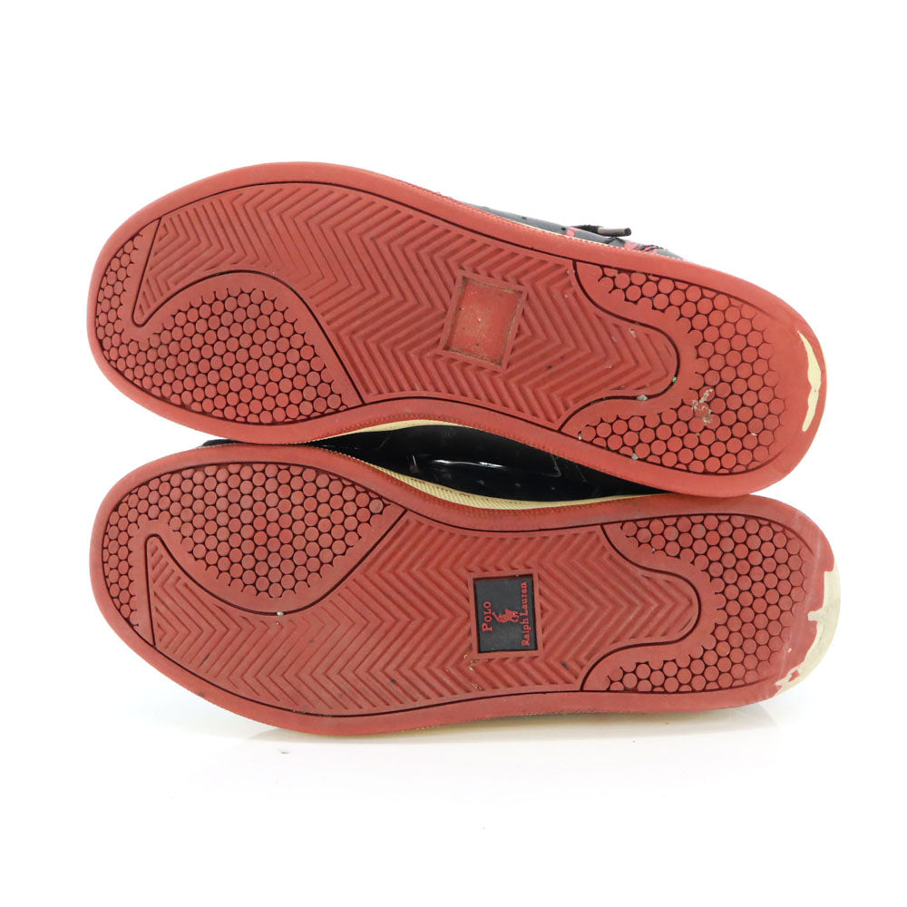 POLO RALPH LAUREN ポロラルフローレン ハイカット スニーカー 27 黒 メンズ