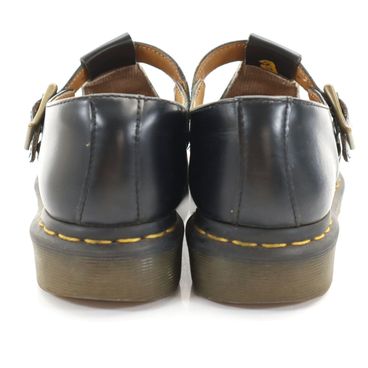 Dr.Martens ドクターマーチン POLLEY Tバー シューズ UK4 黒 レディース