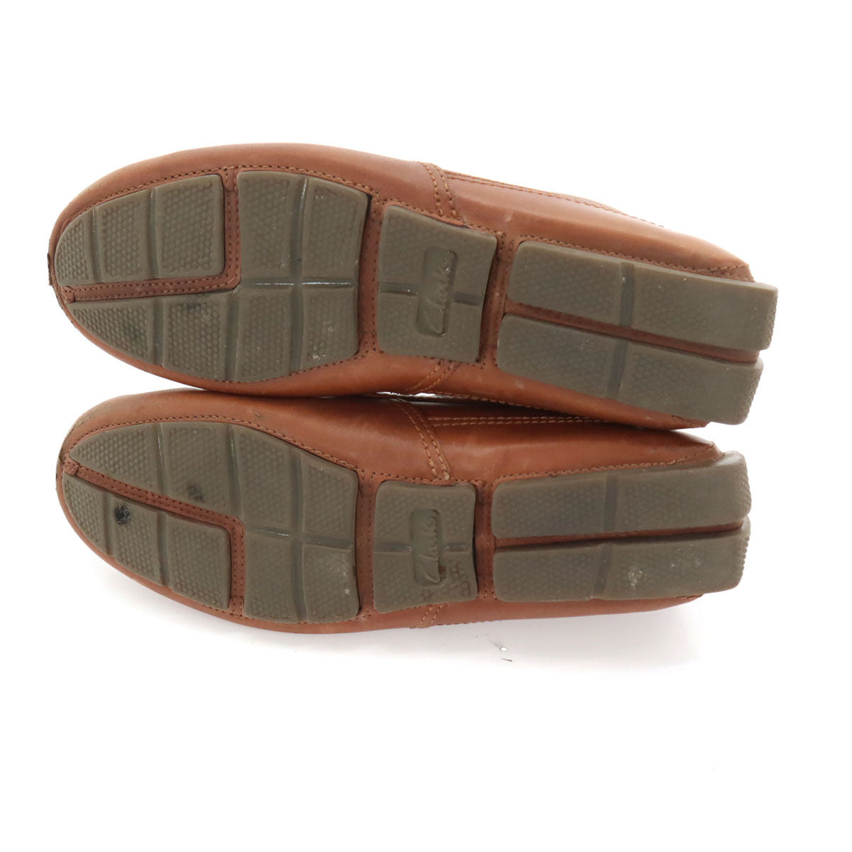 Clarks クラークス マークマンプレイン ローファー 26.5 ブラウン ドライバーズシューズ メンズ