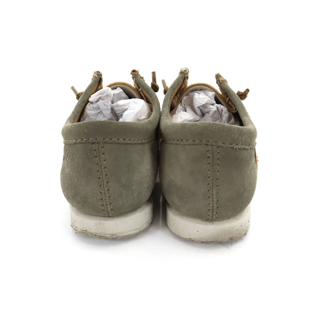 Clarks クラークス シェイカーライトモック ワラビー ブーツ UK71/2 ダークサンドコンビ 箱付き メンズ