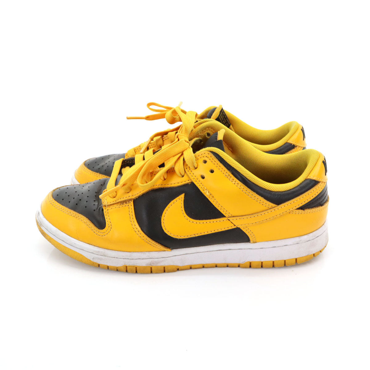 NIKE ナイキ ダンク ロー レトロ スニーカー 26 イエロー×ブラック DUNK LOW RETRO DD1391-004 箱付き メンズ