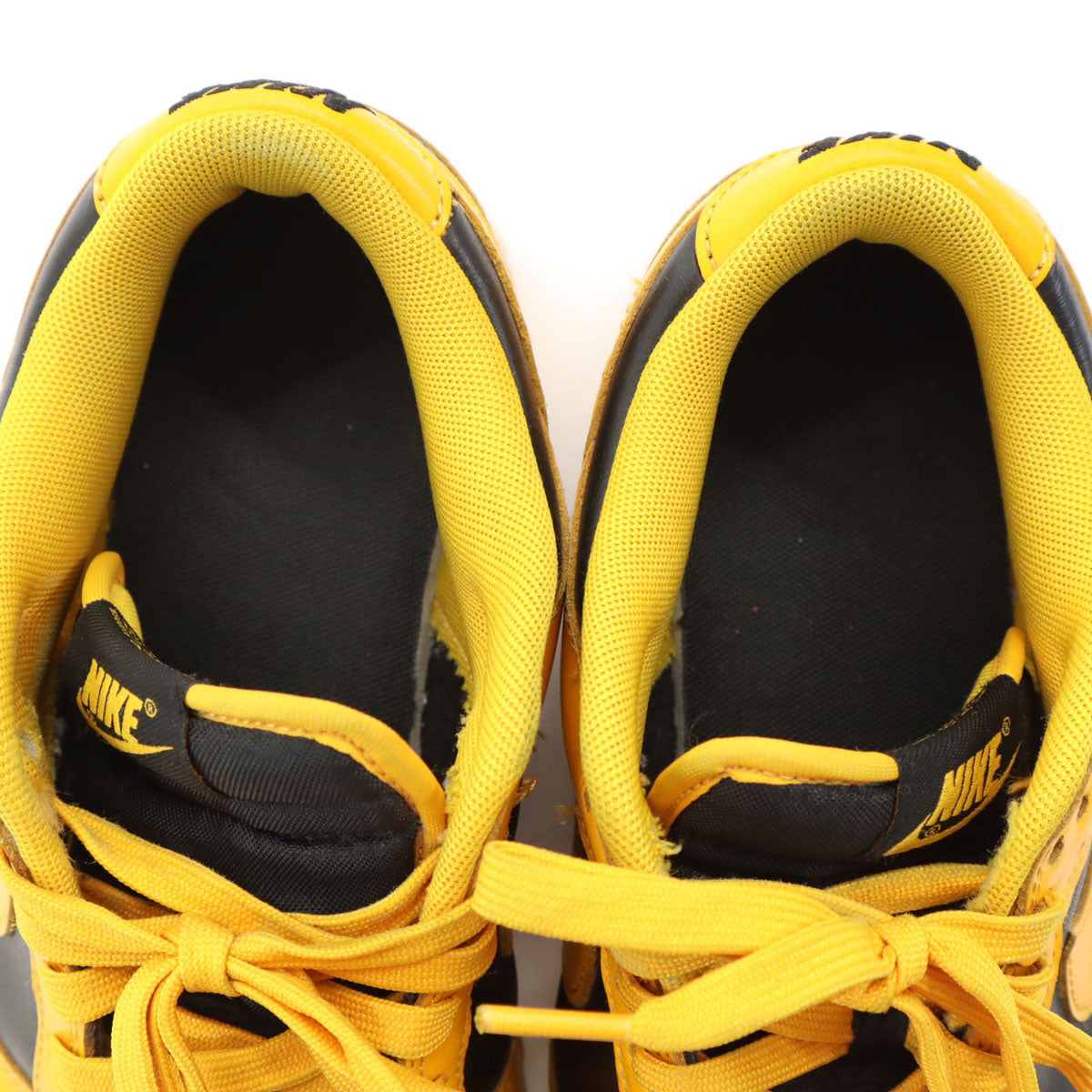 NIKE ナイキ ダンク ロー レトロ スニーカー 26 イエロー×ブラック DUNK LOW RETRO DD1391-004 箱付き メンズ