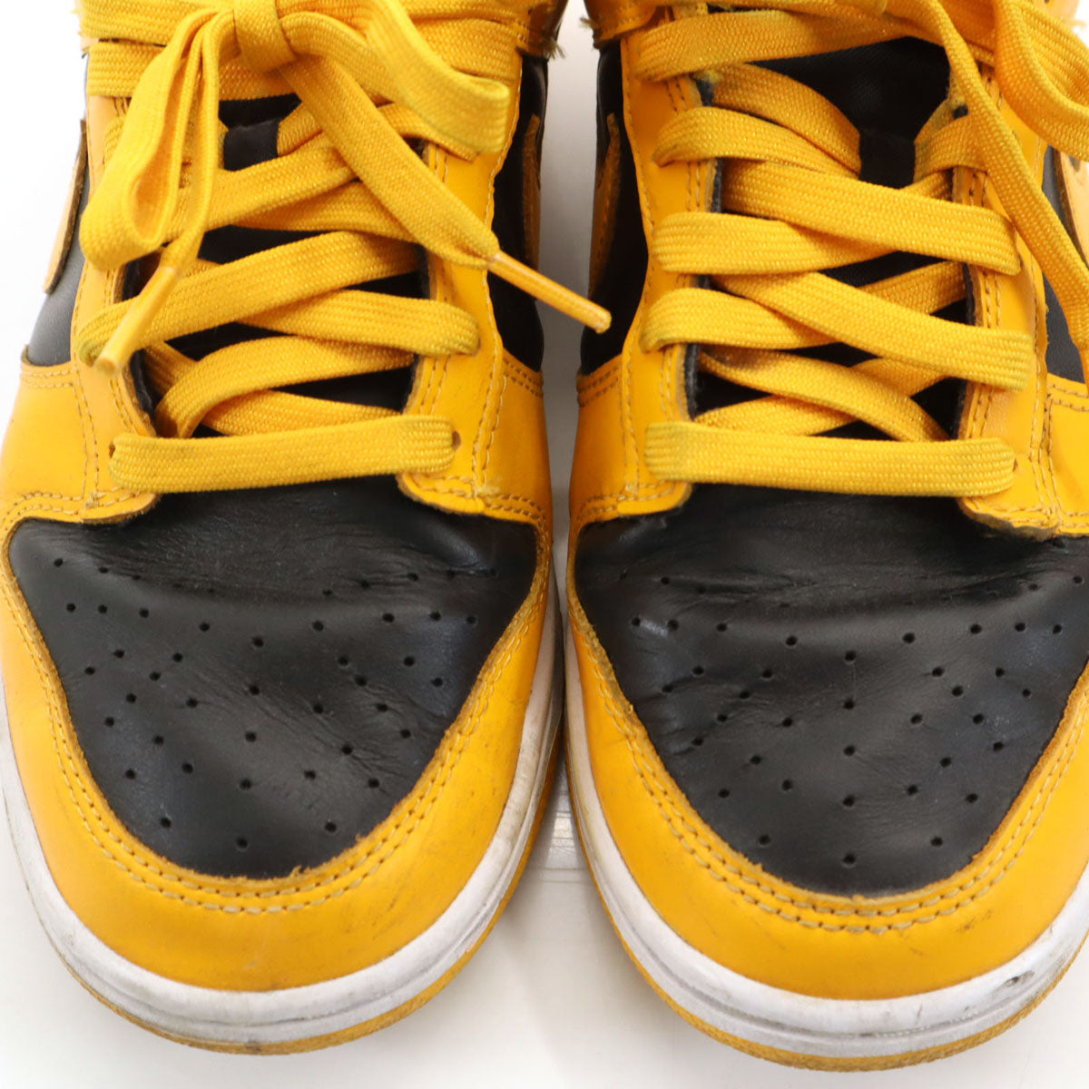 NIKE ナイキ ダンク ロー レトロ スニーカー 26 イエロー×ブラック DUNK LOW RETRO DD1391-004 箱付き メンズ