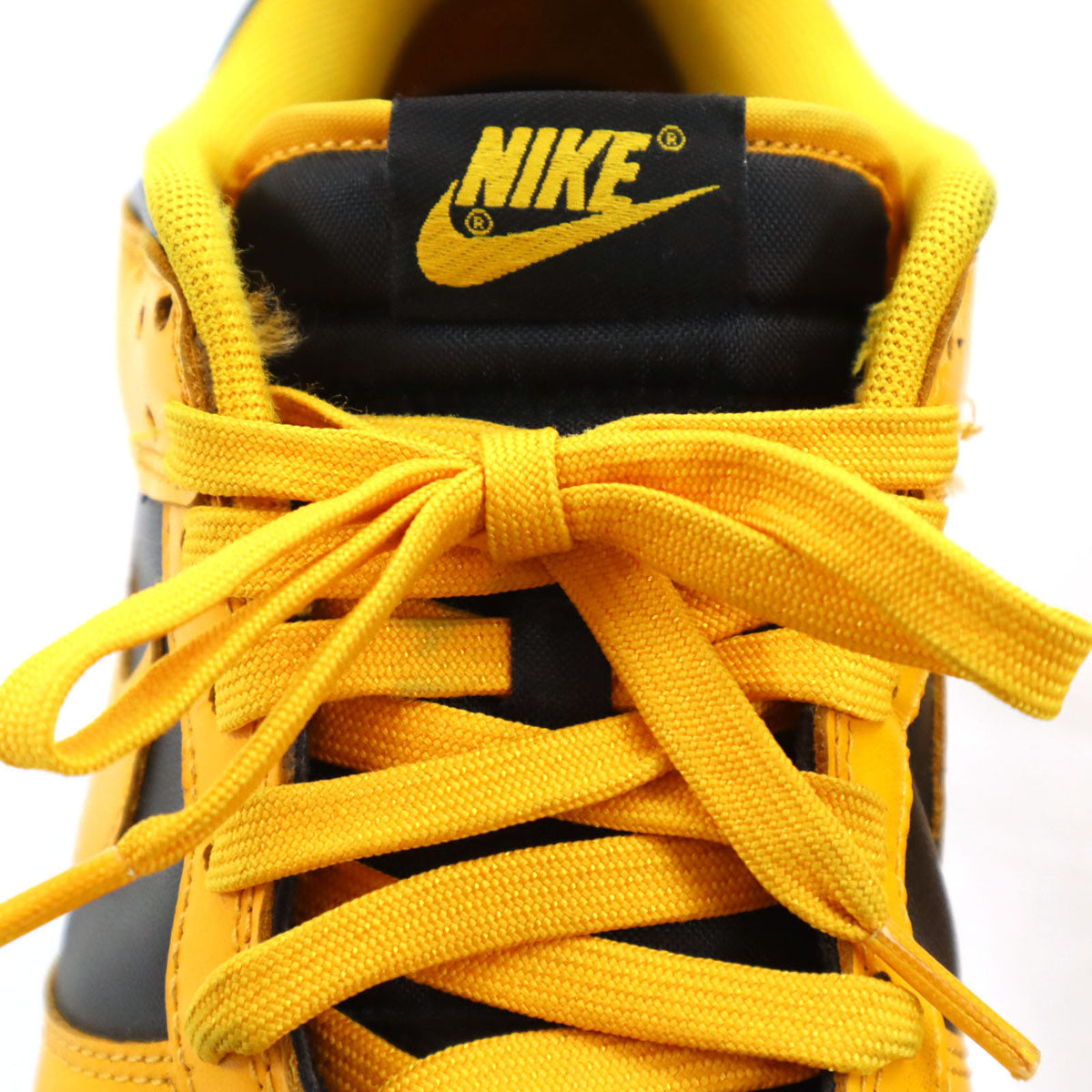 NIKE ナイキ ダンク ロー レトロ スニーカー 26 イエロー×ブラック DUNK LOW RETRO DD1391-004 箱付き メンズ