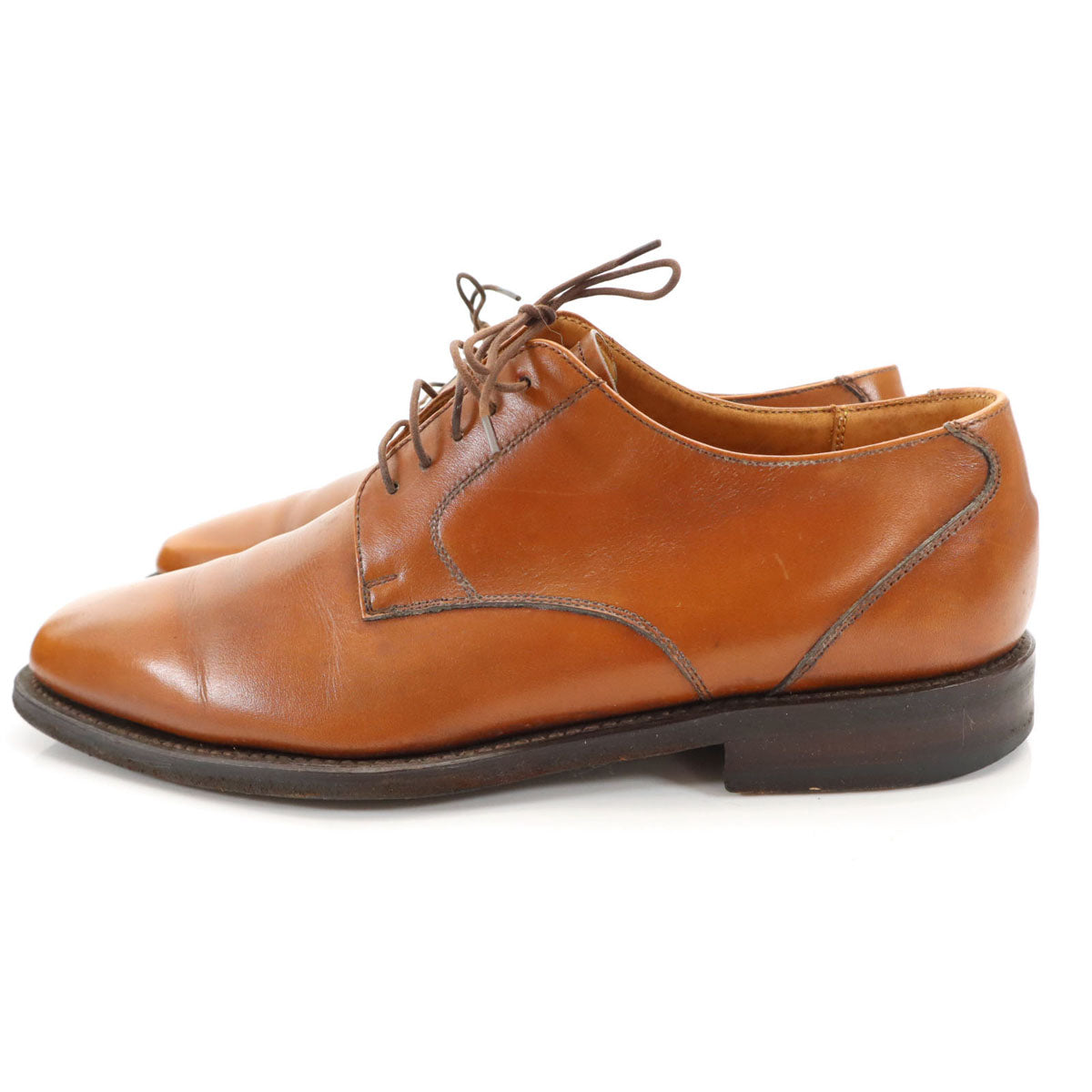 REGAL TOKYO リーガル トウキョウ 日本製 プレーントゥ シューズ 25EE ブラウン 外羽根 箱付き メンズ