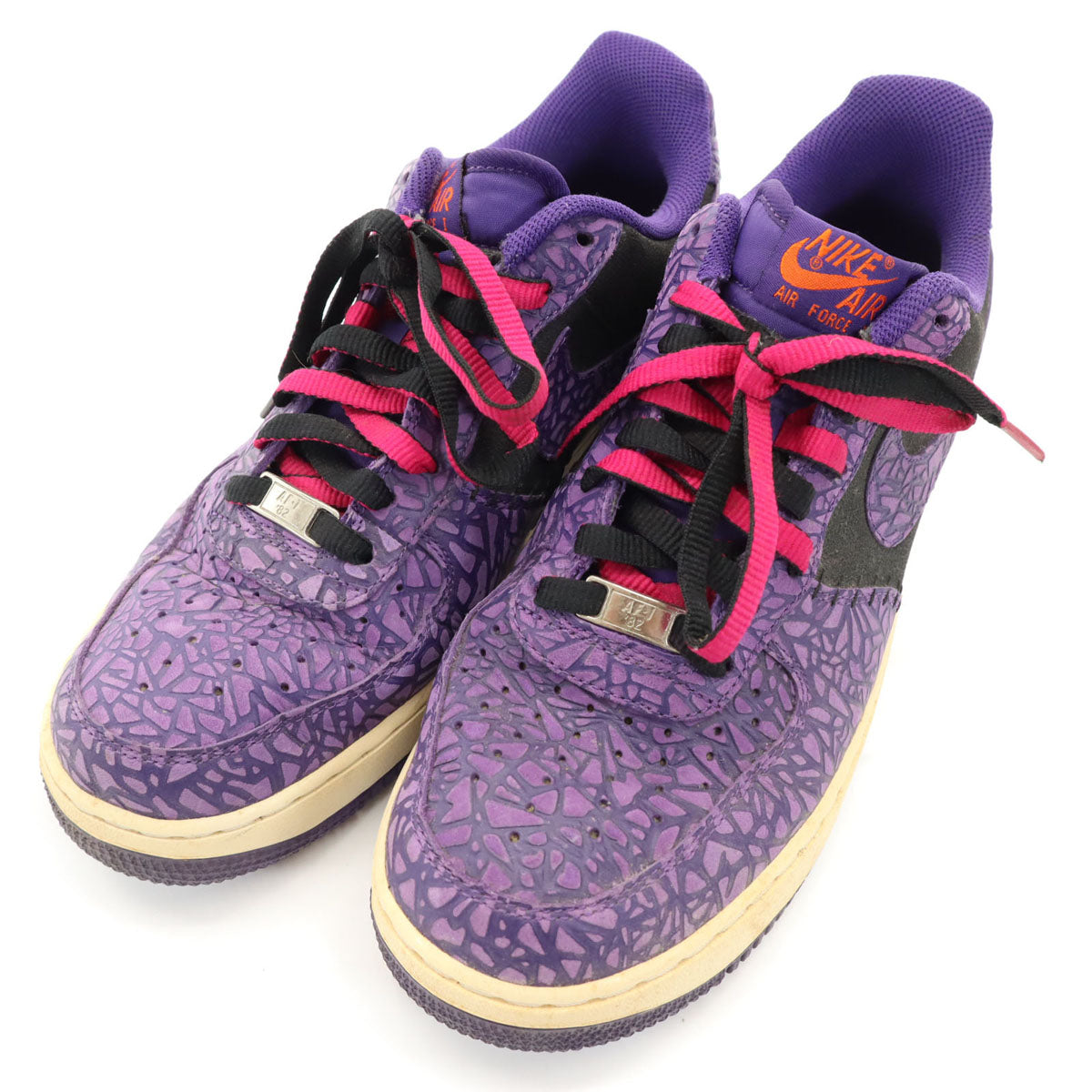 NIKE ナイキ AIR FORCE 1 LOW スニーカー 27.5 パープル 488298-025 メンズ