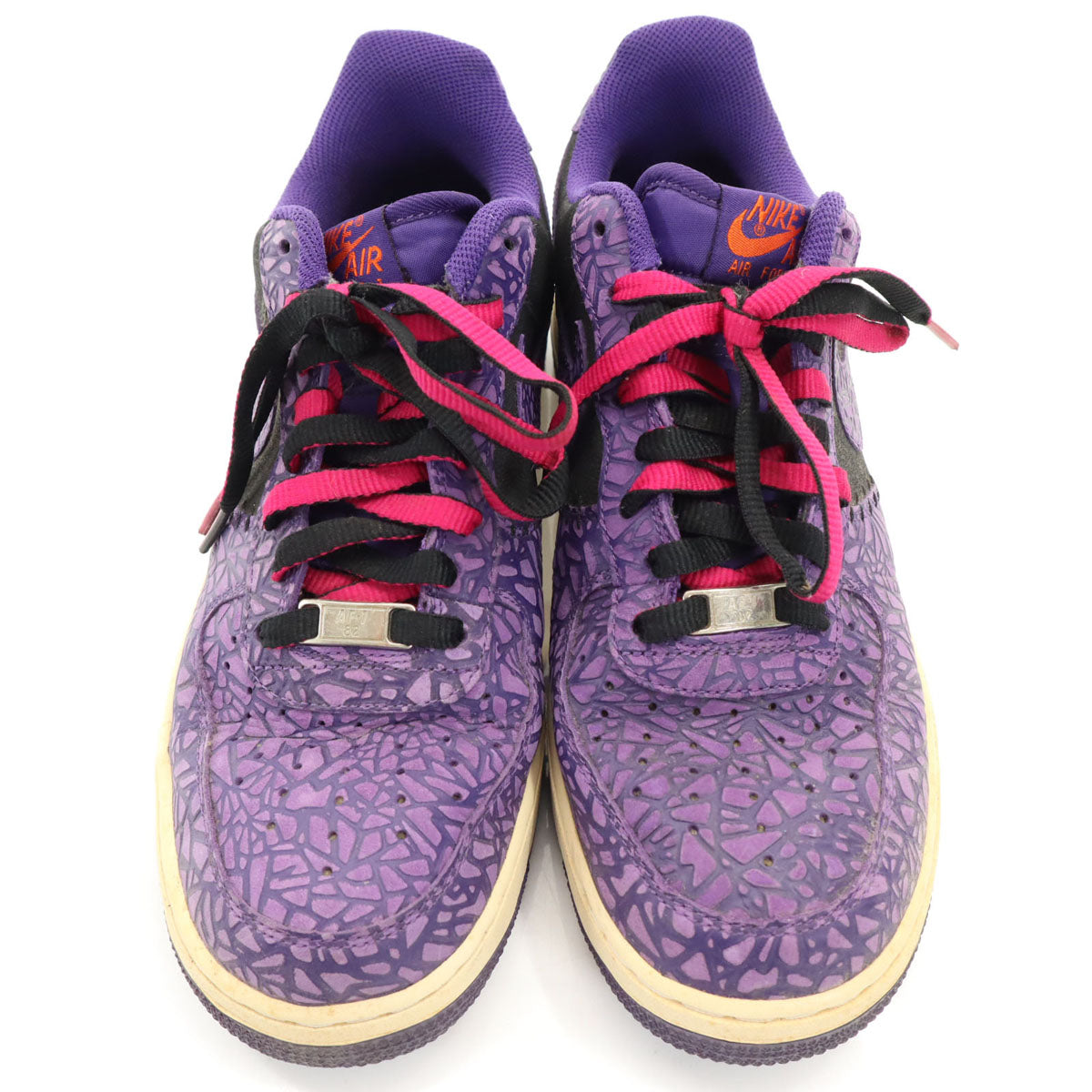 NIKE ナイキ AIR FORCE 1 LOW スニーカー 27.5 パープル 488298-025 メンズ