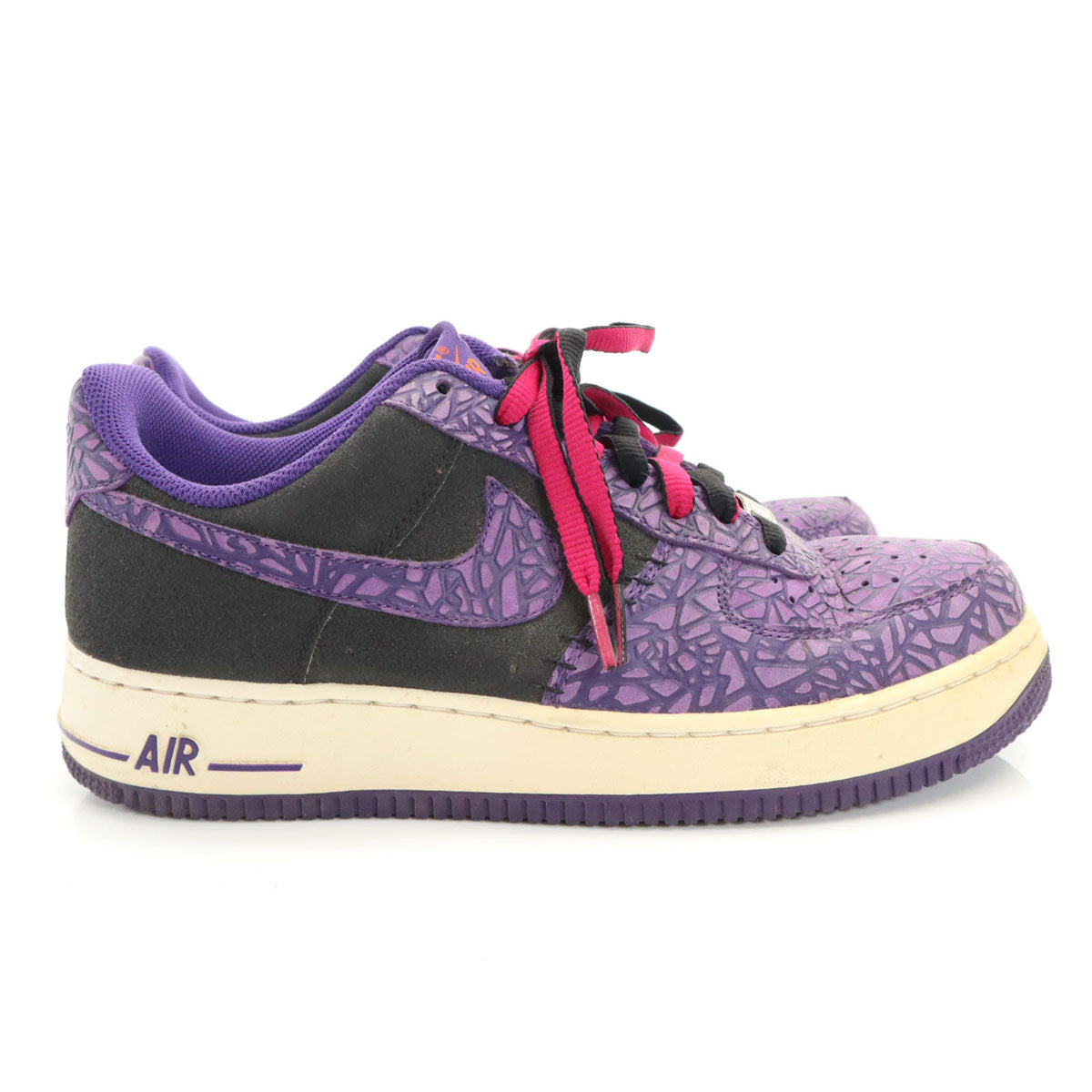 NIKE ナイキ AIR FORCE 1 LOW スニーカー 27.5 パープル 488298-025 メンズ