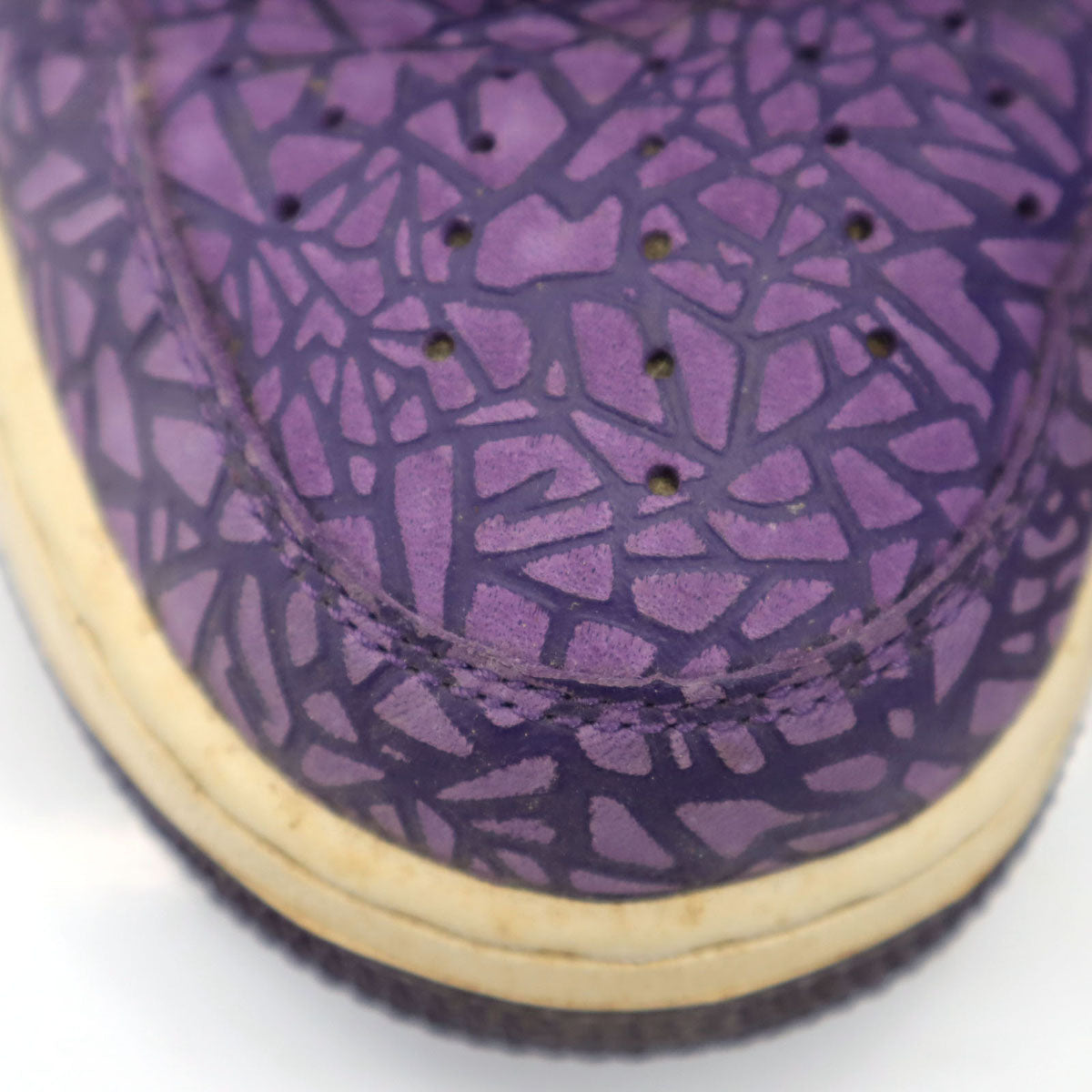 NIKE ナイキ AIR FORCE 1 LOW スニーカー 27.5 パープル 488298-025 メンズ