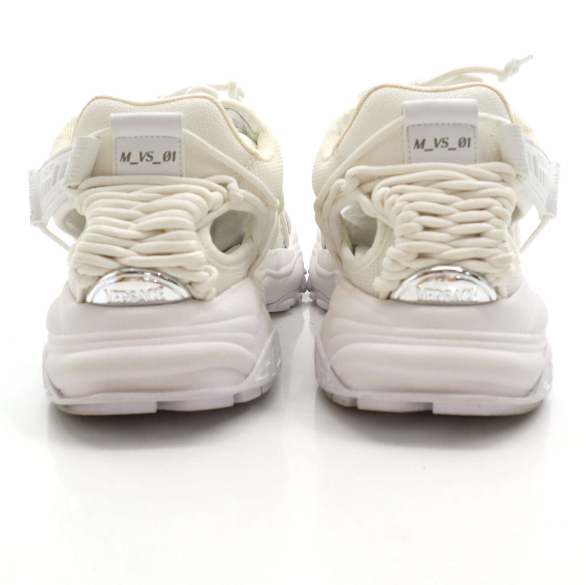 VERSACE ヴェルサーチ イタリア製 マーキュリー M VS 01 スニーカー 28 ホワイト 1016711 メンズ